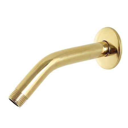 Kingston Brass 8Inch Shower Arm with Flange, Polished Brass K208M2